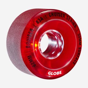 Bruiser Wheels 62 - Clear Red