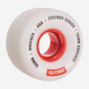 Bruiser Wheels 58 - White/Red/58