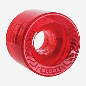 Retro Flex Cruiser Wheel Wheels 58 - Clear/Red