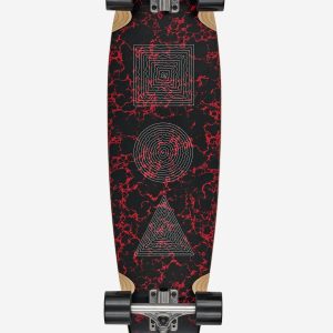 The All-Time Longboard 35 - Red Marble Stack