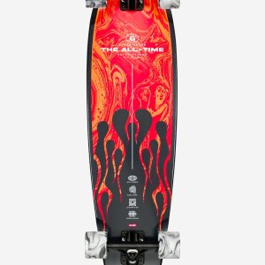 The All-Time Longboard 35 - Red Flames