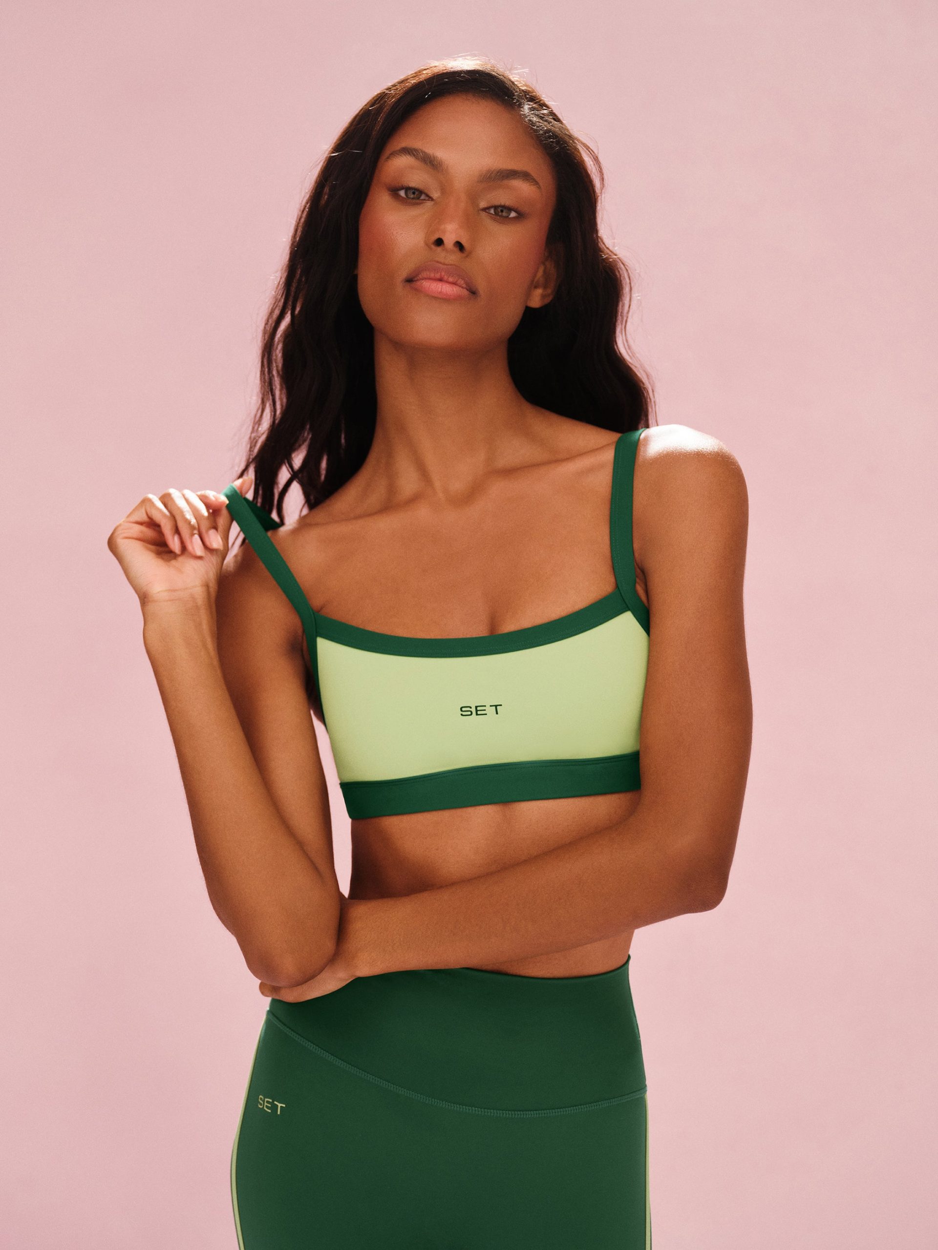 SPORTBODY? SPORTY SCOOP BRA - LAWN