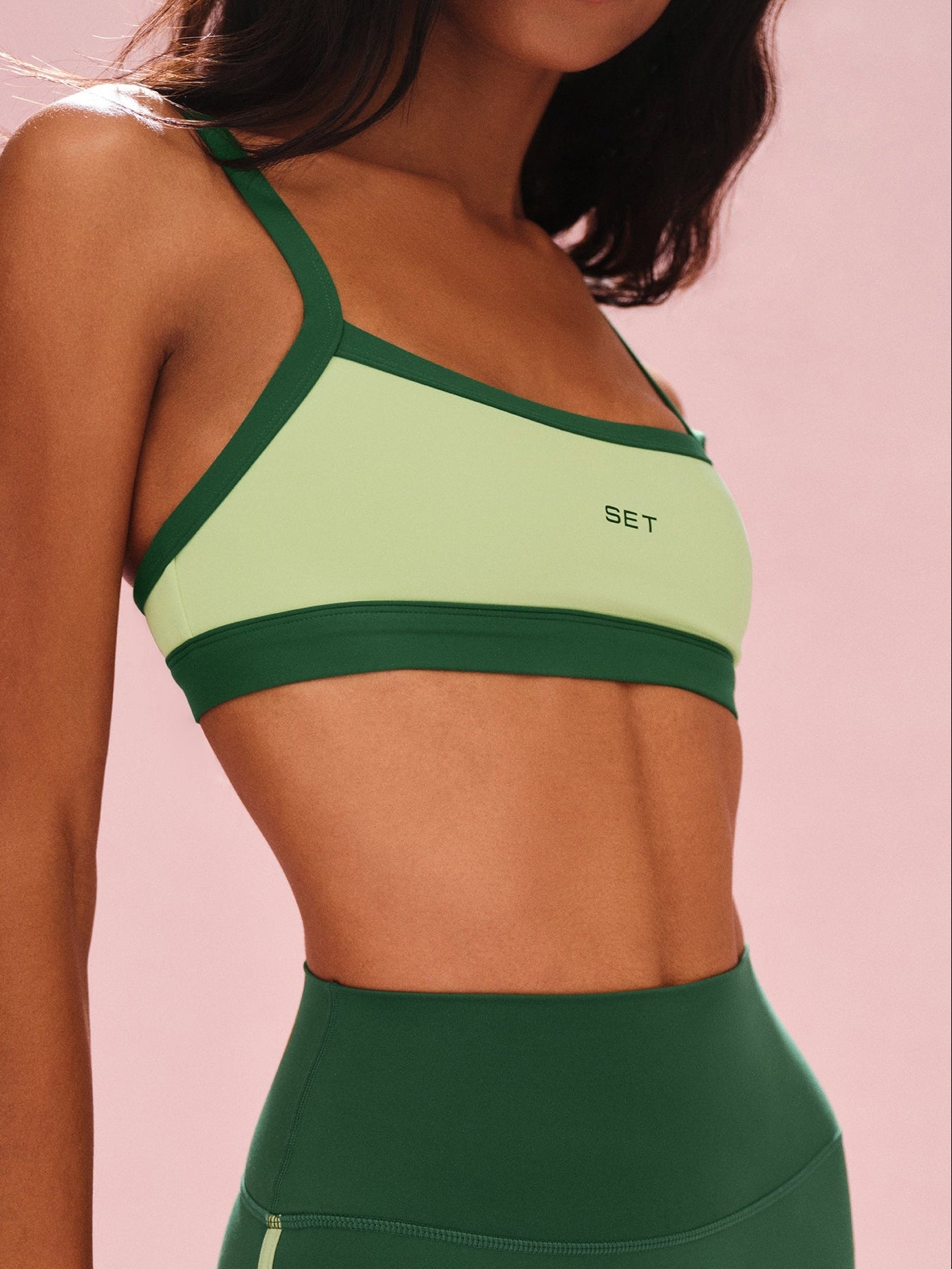SPORTBODY? SPORTY SCOOP BRA - LAWN - Image 5