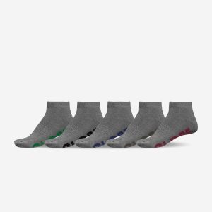 STEALTH ANKLE SOCK 5 PACK - Grey