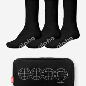 OG Stealth Hi Crew 3 Pk w Case - Black