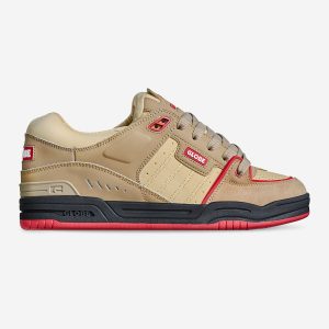 Fusion - Khaki/Red