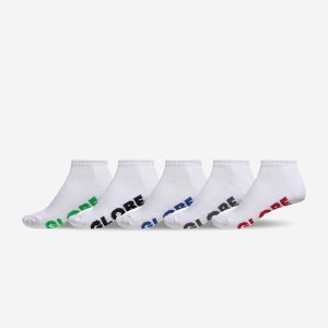 STEALTH ANKLE SOCK 5 PACK - White