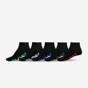 STEALTH ANKLE SOCK 5 PACK - Black